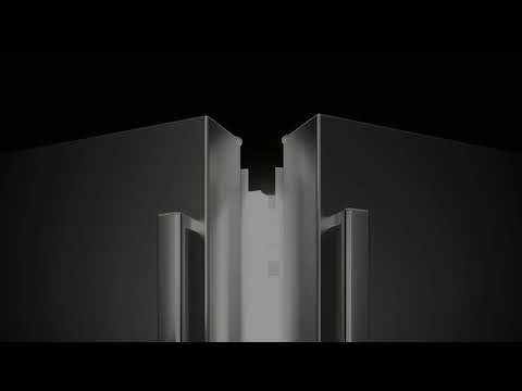 Bertazzoni 36-inch, 22.5 cu.ft. Freestanding French 4-Door Refrigerator with Ice Maker REF36FDFIXNV EXTERNAL_VIDEO 1