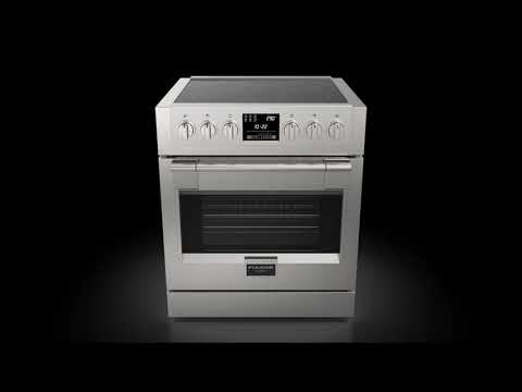 Fulgor Milano 30-inch Freestanding Induction Range F6PIR304S1 EXTERNAL_VIDEO 1