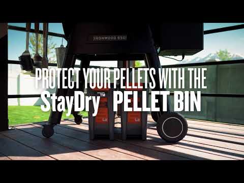 Traeger StayDry Pellet Bin & Lid BAC615 EXTERNAL_VIDEO 1