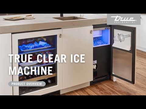 True Residential 15-inch Built-in Ice Machine TUI-15-R-OP-D EXTERNAL_VIDEO 1