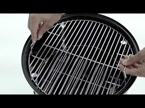 Weber Smokey Mountain Cooker Charcoal Smoker 711001 EXTERNAL_VIDEO 1