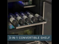 Marvel 24-inch, 5.3 cu.ft. Built-in Compact Refrigerator with MaxStore Bin MLRE224-IG01A EXTERNAL_VIDEO 1