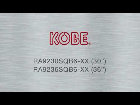 Kobe 30-inch Premium SQB6 Series Wall Mount Hood RA9230SQB6-XX EXTERNAL_VIDEO 1