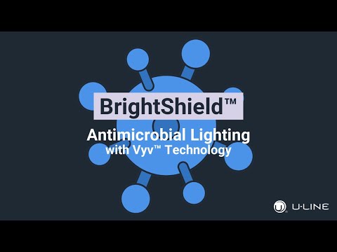 U-Line 24-inch Compact Refrigerator with BrightShield™ UHRE124-IS81A EXTERNAL_VIDEO 1