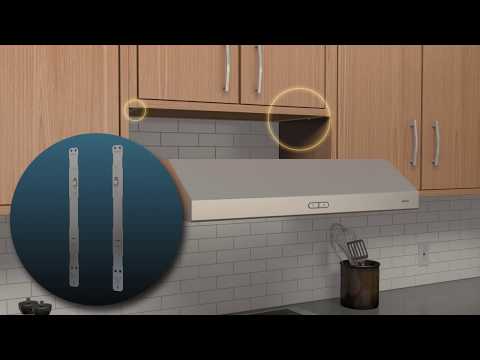 Broan 30-inch Glacier Series Under-Cabinet Range Hood BCLB130SS EXTERNAL_VIDEO 1
